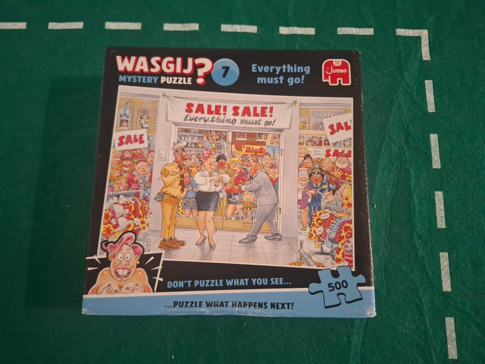 Wasgij? Puzzel, Hobby en Vrije tijd, Ophalen of Verzenden, 500 t/m 1500 stukjes, Zo goed als nieuw, Legpuzzel
