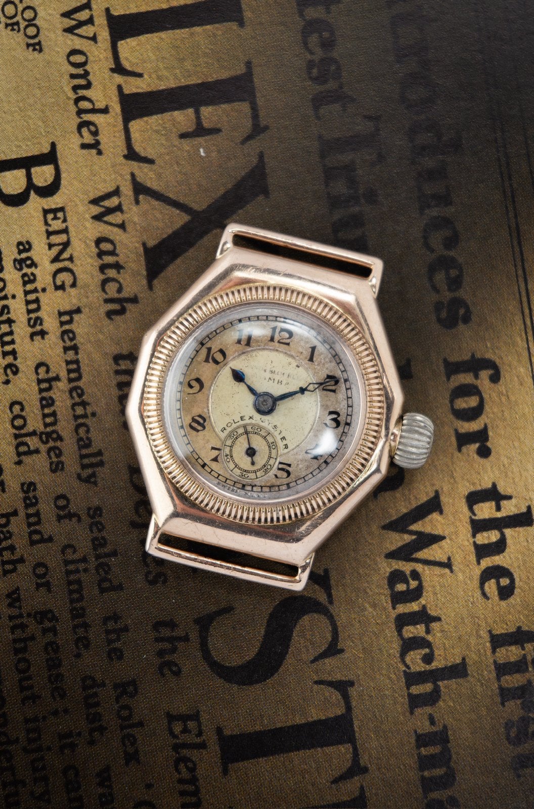 Rolex Oyster 28 | First Rolex Oyster, Ophalen, Leer, Rolex, Polshorloge