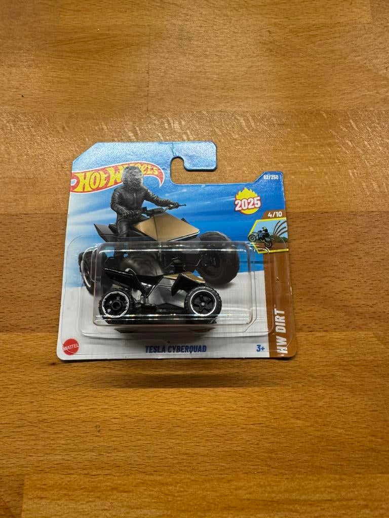 Hotwheels Tesla Cyber Qaud, Hobby en Vrije tijd, Modelauto's | Overige schalen, Ophalen of Verzenden, Zo goed als nieuw, Auto
