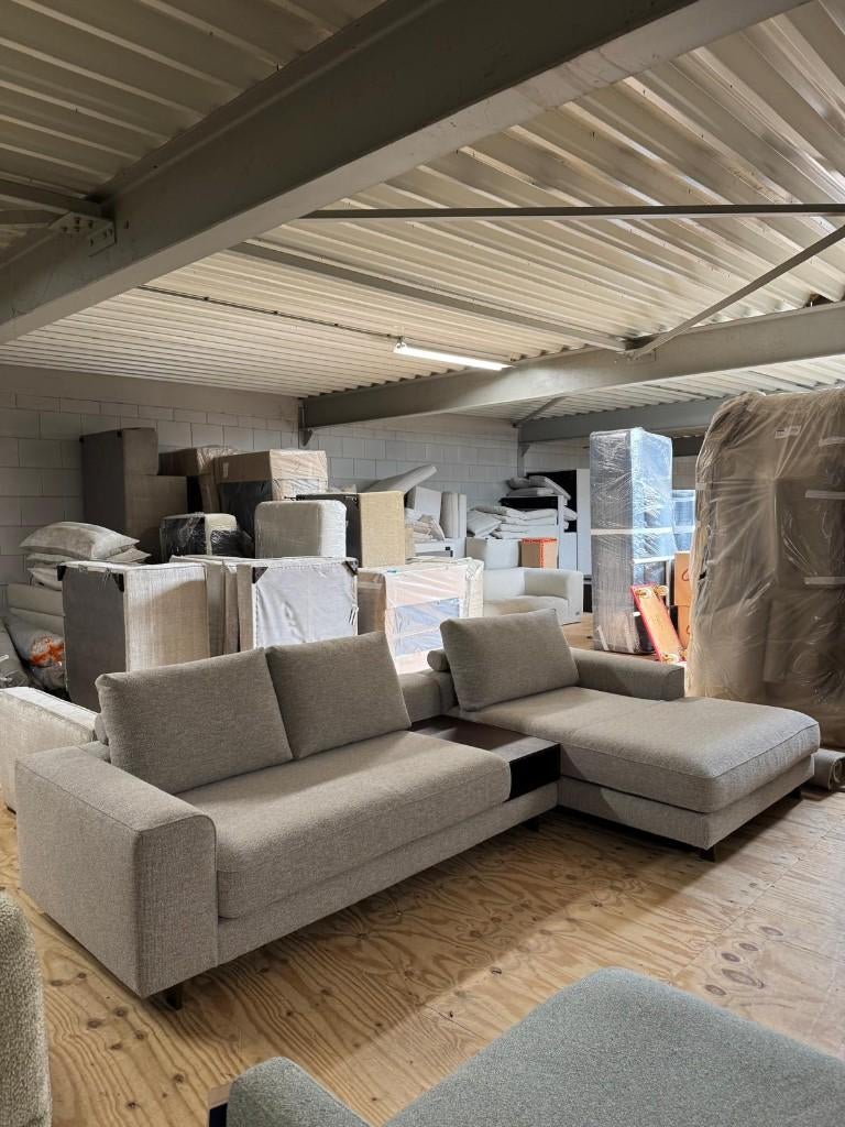 Hoekbank Adaja l Whoon l Room108 l van €2944,- voor €1799,-, Ophalen, 100 tot 125 cm, Hoekbank, Stof