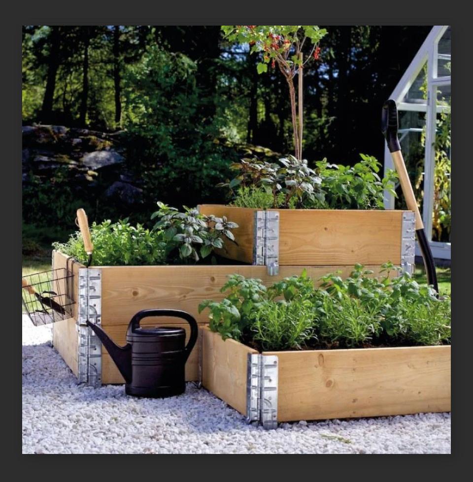 Moestuinbakken 🪴🌺 Kweekbakken  Bloembakken, Gebruikt, Ophalen of Verzenden, Rechthoekig, Balkon
