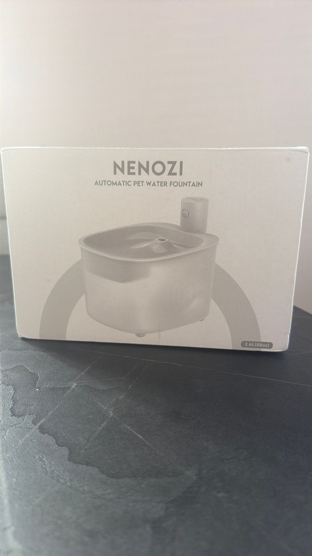 nenozi automatische water fontein wit, Ophalen of Verzenden, Nieuw