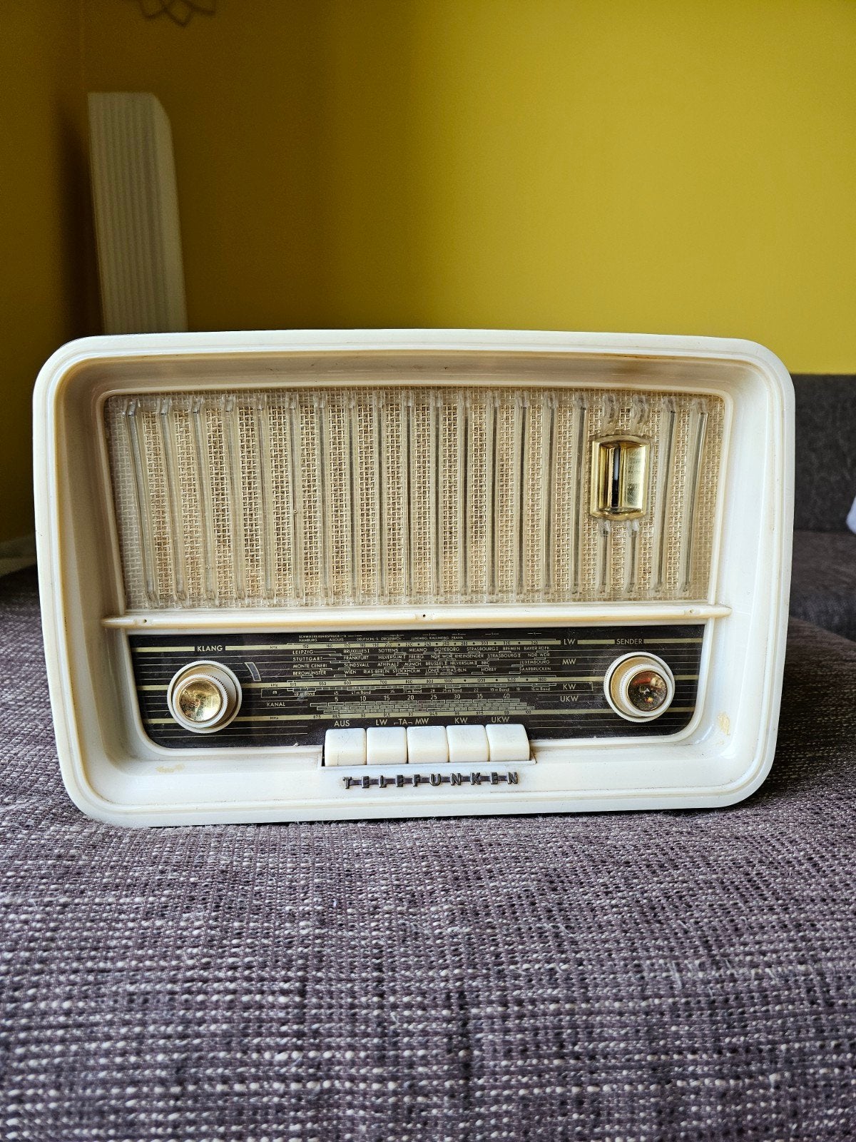Telefunken Jubilate 1161 buizenradio met garantiebewijs, Ophalen of Verzenden