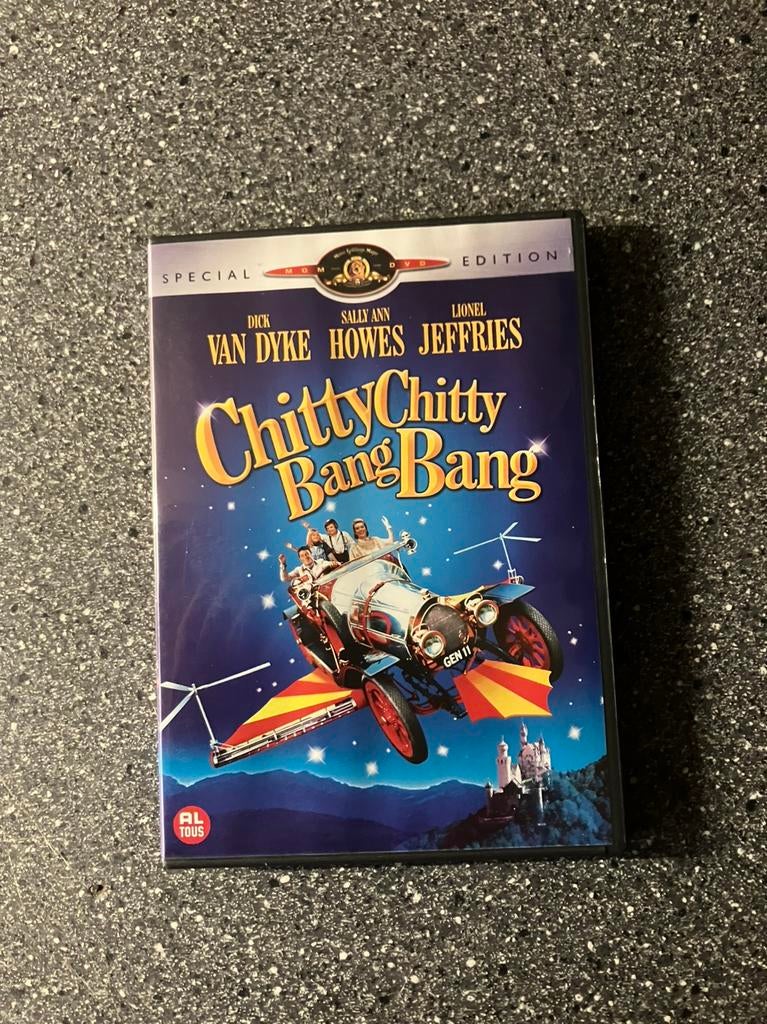 Chitty Chitty Bang Bang (1968)  Dick Van Dyke, 1960 tot 1980, Alle leeftijden, Ophalen of Verzenden, Zo goed als nieuw