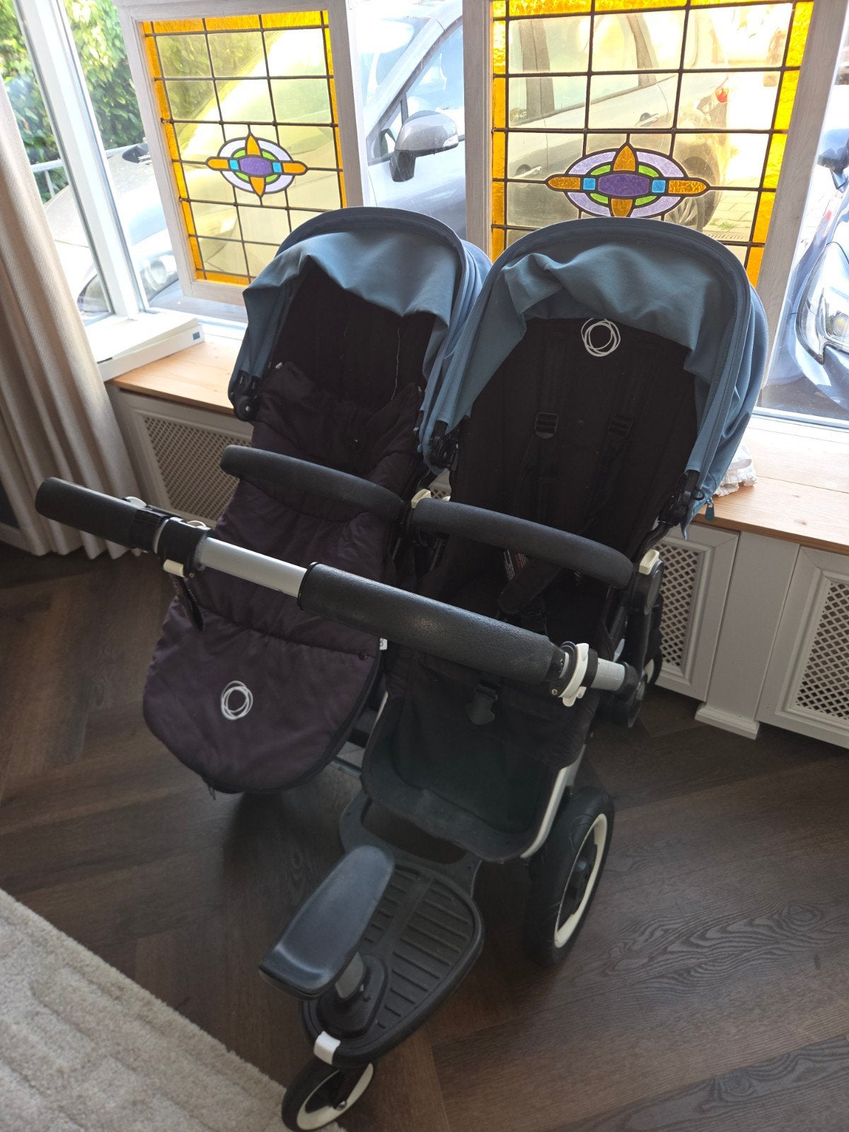 Bugaboo DonkeyDuo Twee-zits kinderwagen, Ophalen, Gebruikt, Combiwagen, Duowagen
