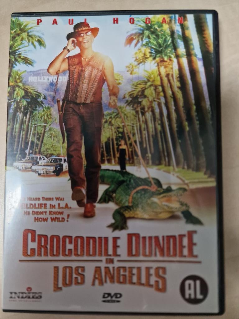 Crocodile Dundee in Los Angeles DVD, Alle leeftijden, Ophalen of Verzenden, Gebruikt, Overige genres