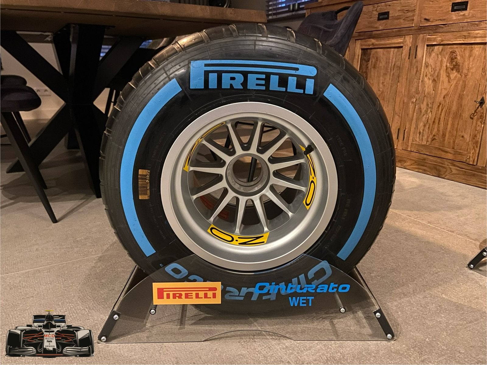 Formule 1 band “STANDAARD” / Blauw - Wet, Ophalen, Zo goed als nieuw, Formule 1