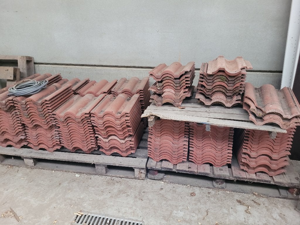 dakpannen, Ophalen, Steen of Klei, Zo goed als nieuw, 15 m² of meer