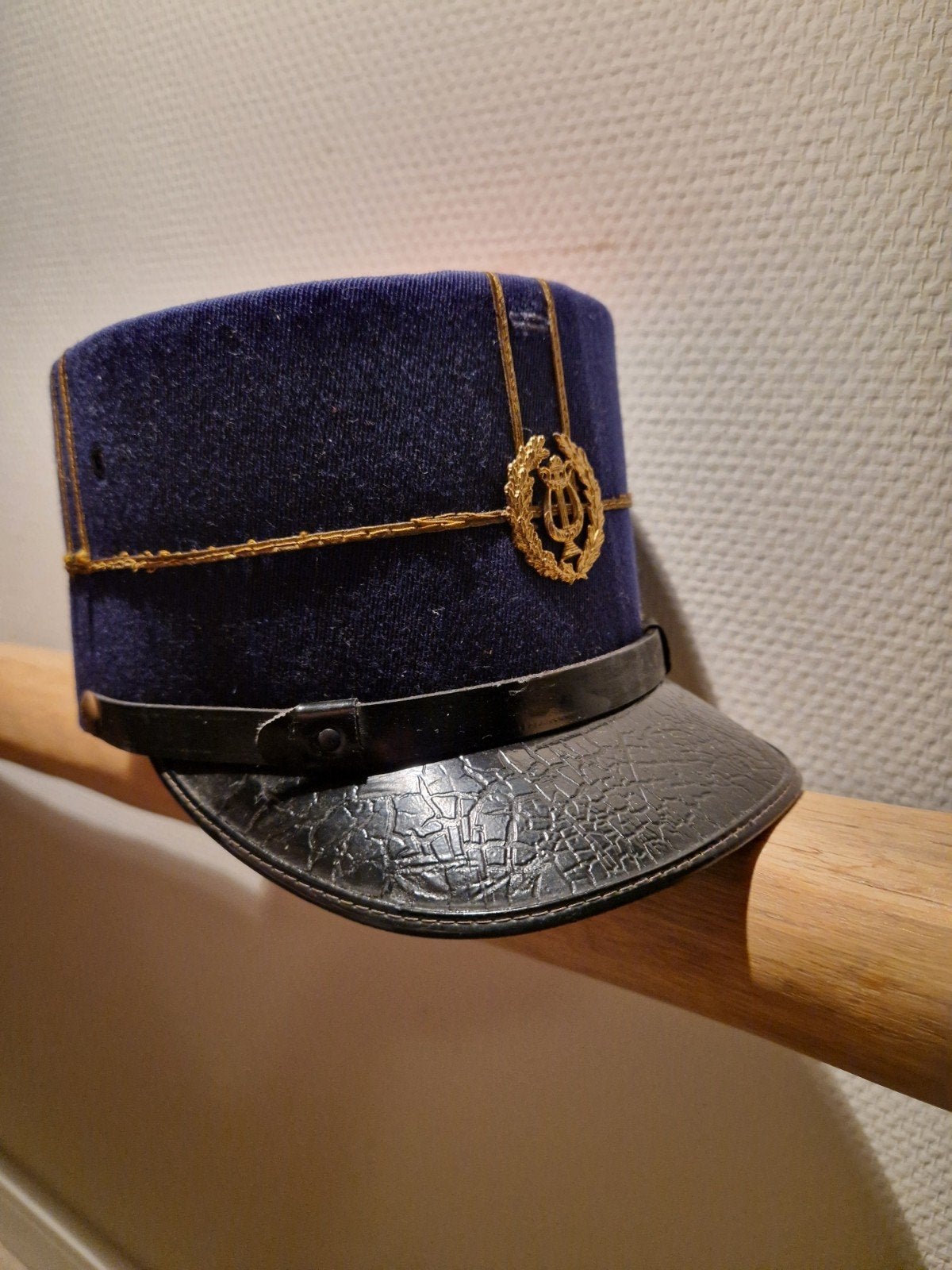 Vintage Militaire Baret of Muziek pet, Ophalen of Verzenden, Marine, Overige gebieden, Helm of Baret