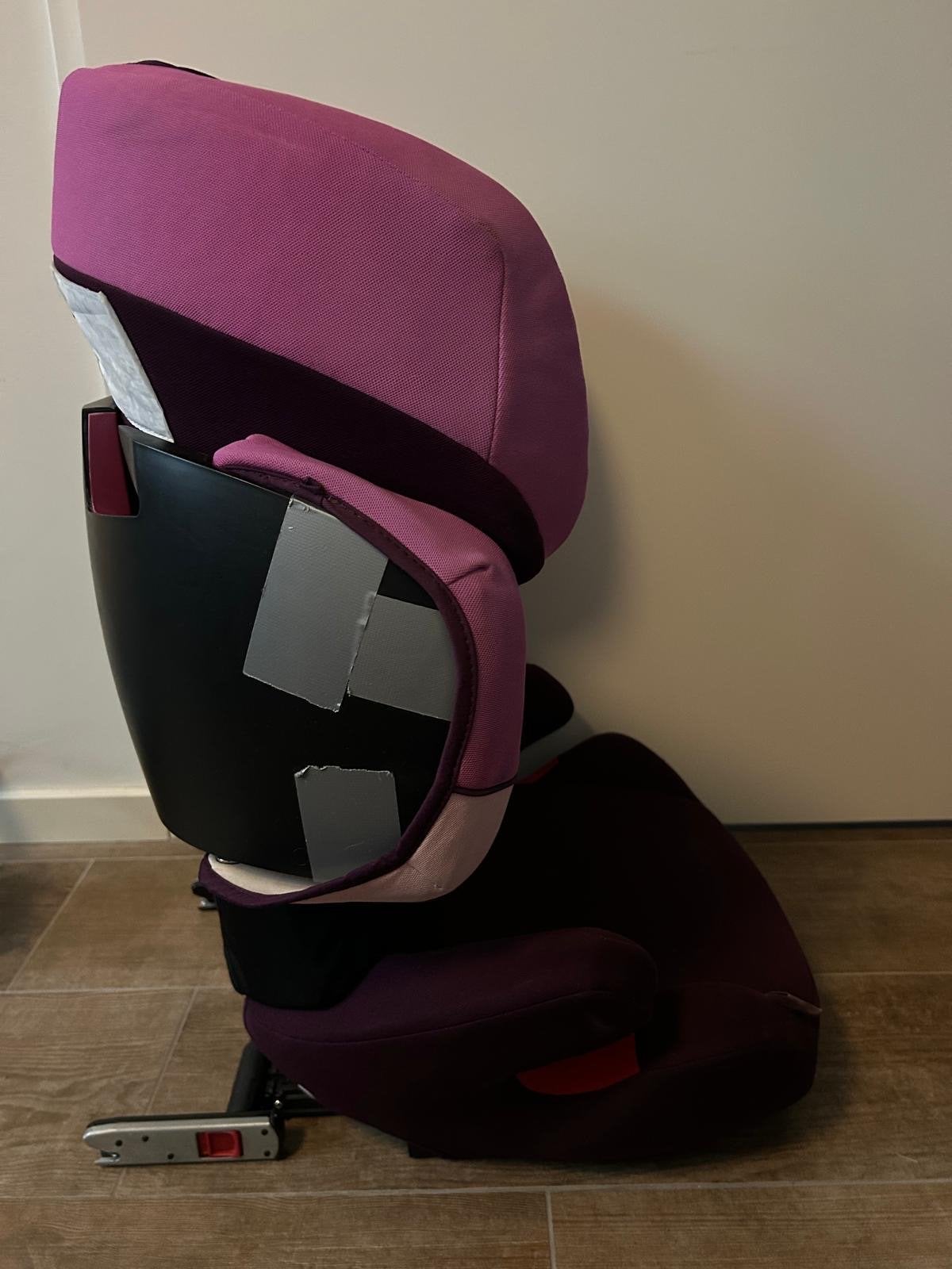 Cybex Solution X-Fix autostoel 15-36 kg met Isofix, Gebruikt, 15 t/m 36 kg, Verstelbare rugleuning, Isofix