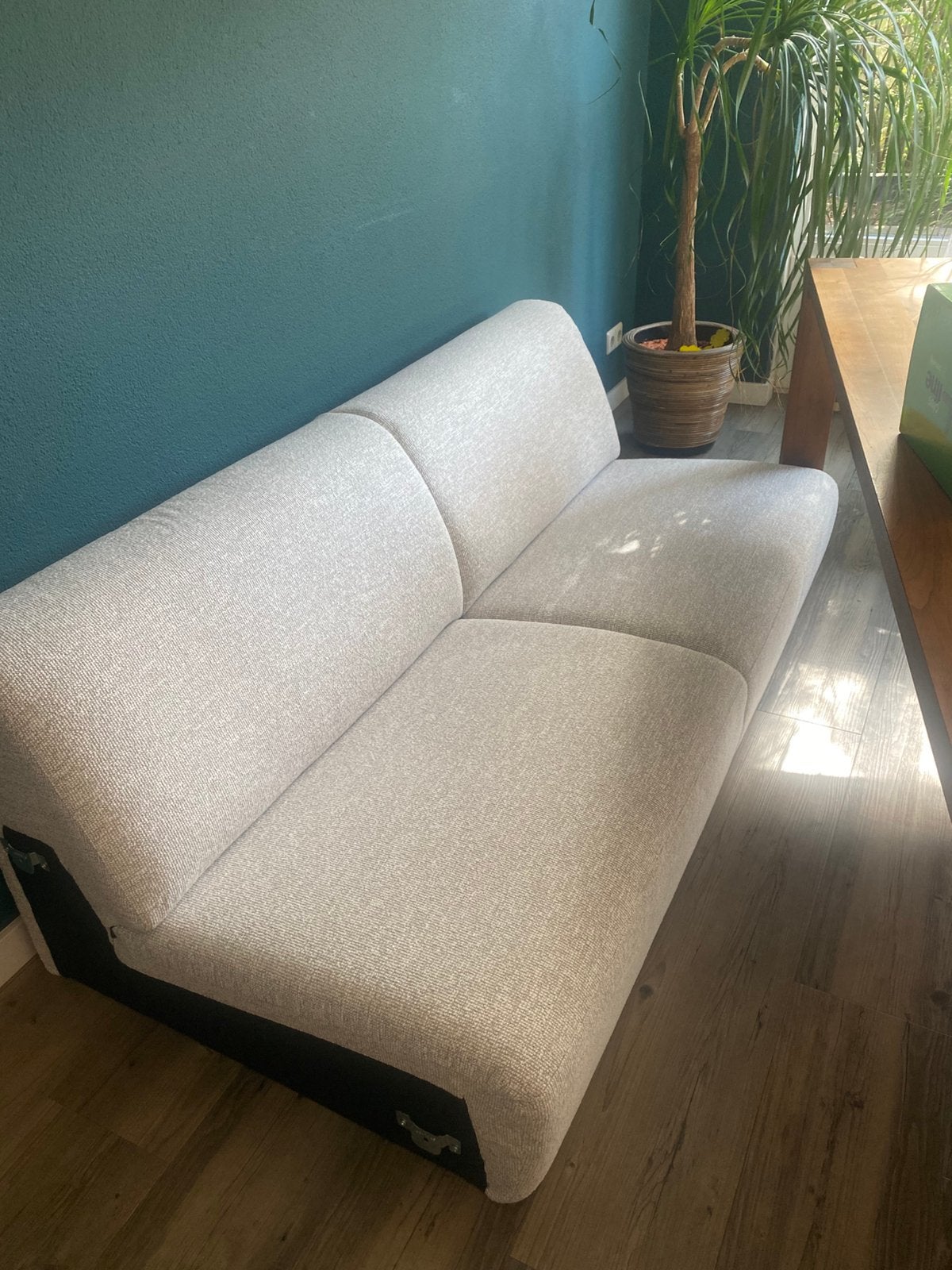 Nieuw bank Yentel Haco, Ophalen, 150 tot 200 cm, Stof, Driepersoons