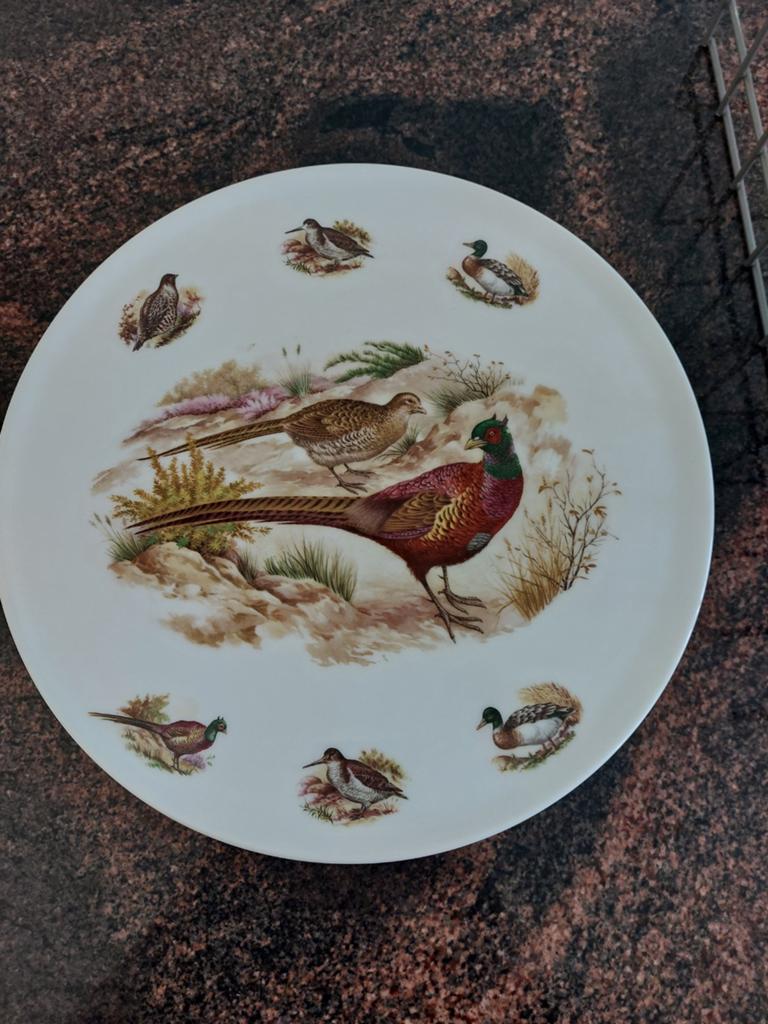 Mooi groot bord met fazant van royal schwabap, Ophalen of Verzenden