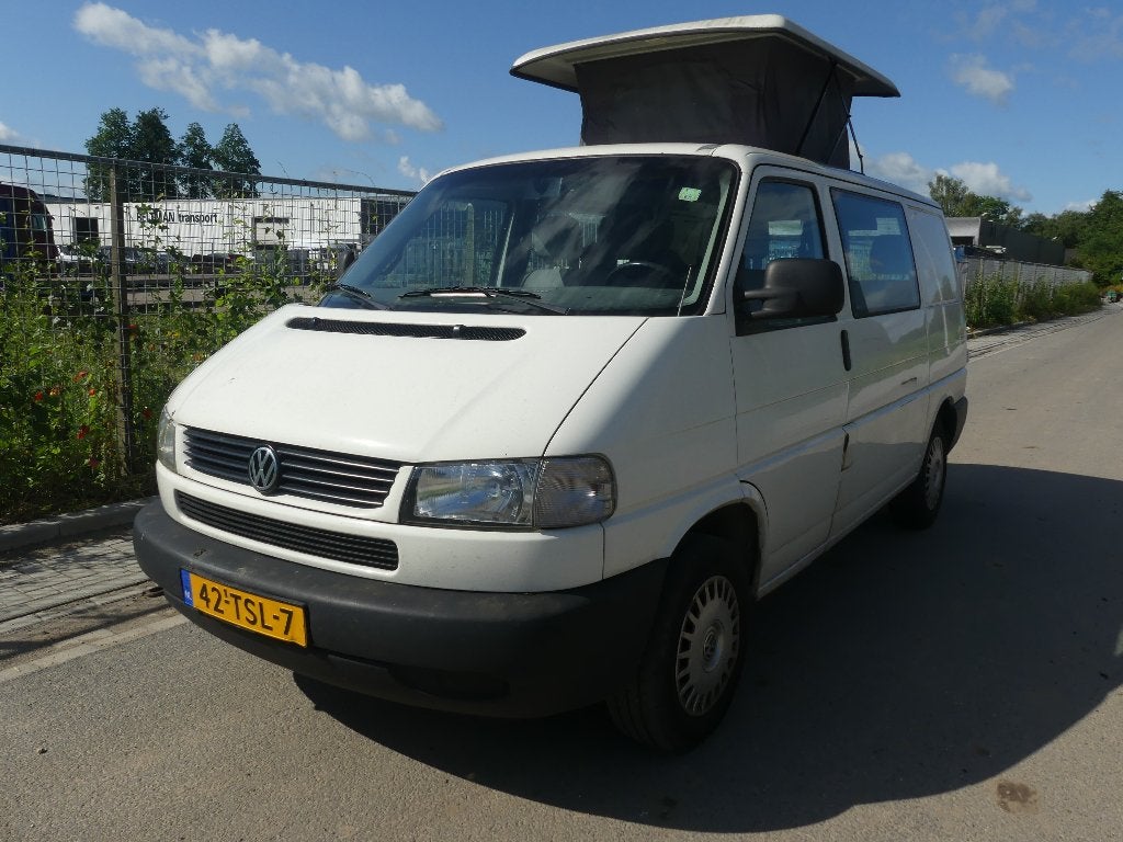 VW Transporter Camper - Koppeling maakt geluid - Geen APK, Caravans en Kamperen, Hefdak, Buscamper of Camperbus, Volkswagen, Bedrijf