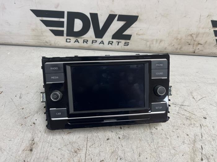 Display Multi Media regelunit van een Volkswagen Polo, Auto-onderdelen, Gebruikt, -, Volkswagen, -