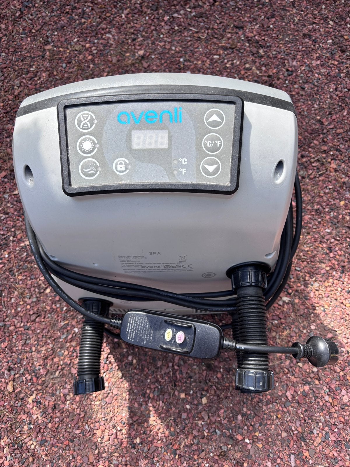 Avenli jacuzzi pomp/ verwarmings pomp v, Tuin en Terras, Bubbelbaden en Hottubs, Ophalen, Gebruikt, Pomp, Opblaasbaar