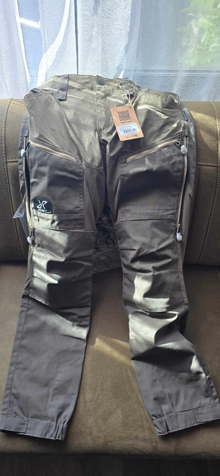 RevolutionRace Nordwand Pro Broek - Maat L, Light Moss Gray, Kleding | Heren, Maat 52/54 (L), Revolutionrace, Nieuw, Ophalen of Verzenden