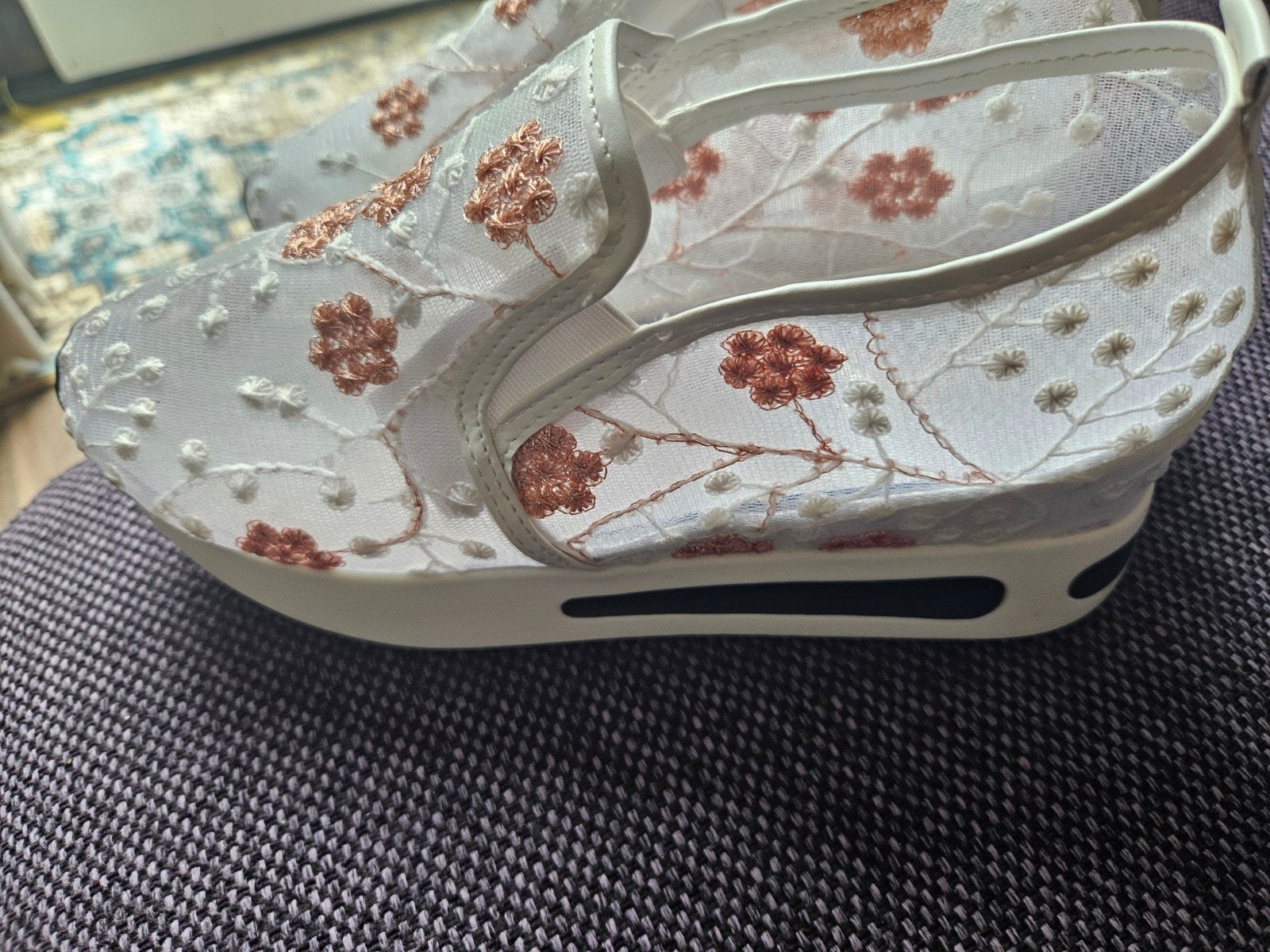 Dames sneakers, Ophalen of Verzenden, Zo goed als nieuw, Wit, Sneakers of Gympen