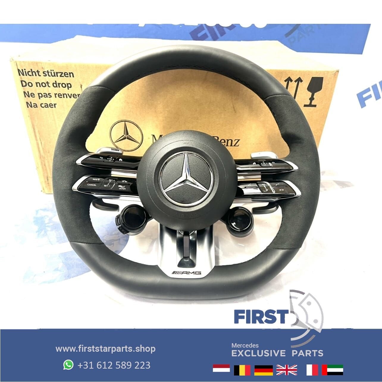 Mercedes C63s E63s GLC63s GLE63s S63s AMG STUUR W206 W213 W2, Auto-onderdelen, Besturing, Gebruikt, -, Ophalen of Verzenden, -