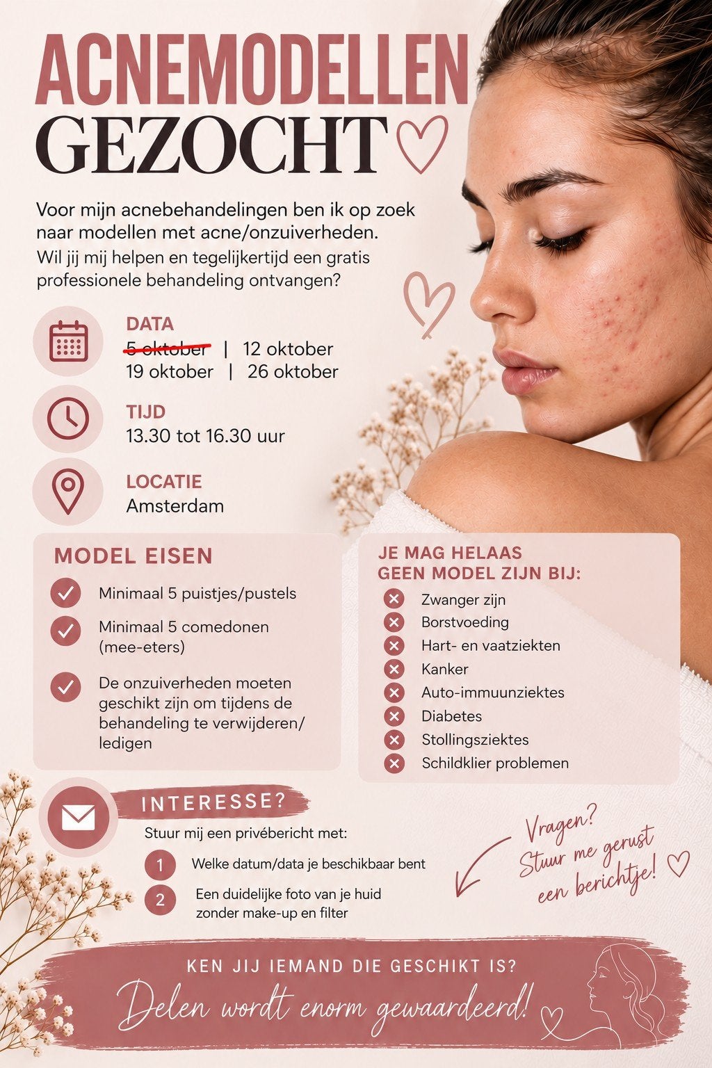 gratis browlifting, lashlift, biab, hennabrows, dermaplaning