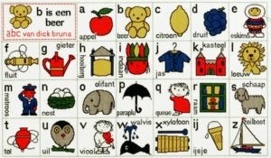 Borduurpakket Dick Bruna ABC 219252, ., Nieuw, Ophalen of Verzenden, .