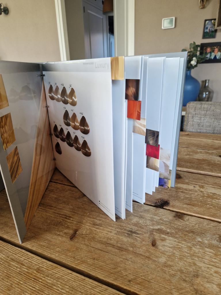 Goldwell Topchic Colorance Kleurenboek - Zo goed als nieuw, Ophalen of Verzenden