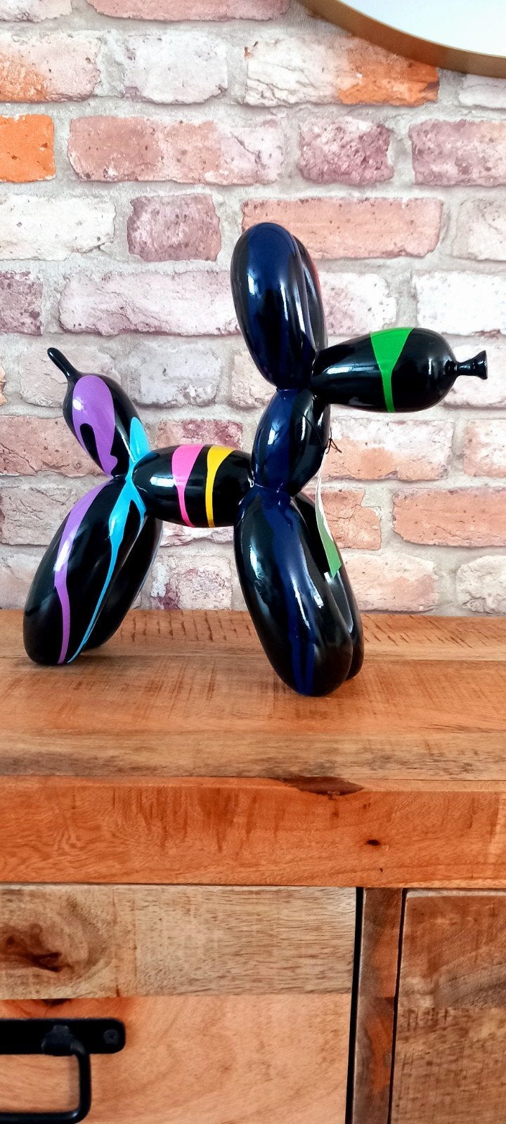 Evergreen:Grote 28cm Druppel Art Ballonhond Beeld♥️NIEUW♥️, Ophalen of Verzenden, Nieuw, Dier