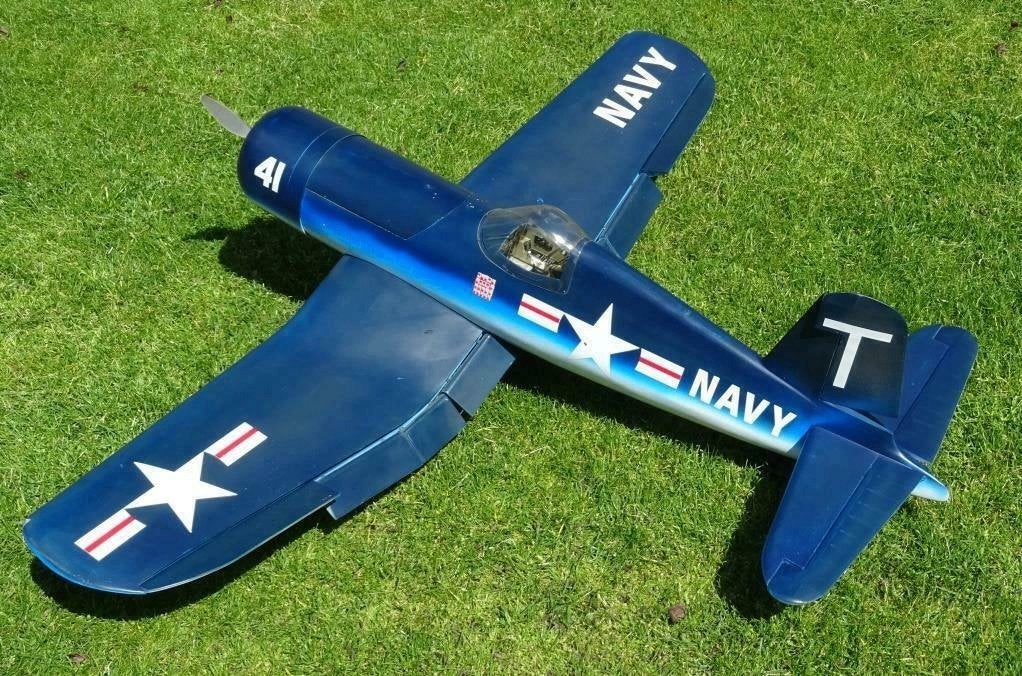 Top Flite Corsair (schaalmodel) GEEN FOAM maar houtbouw, Ophalen, Gebruikt, Elektro