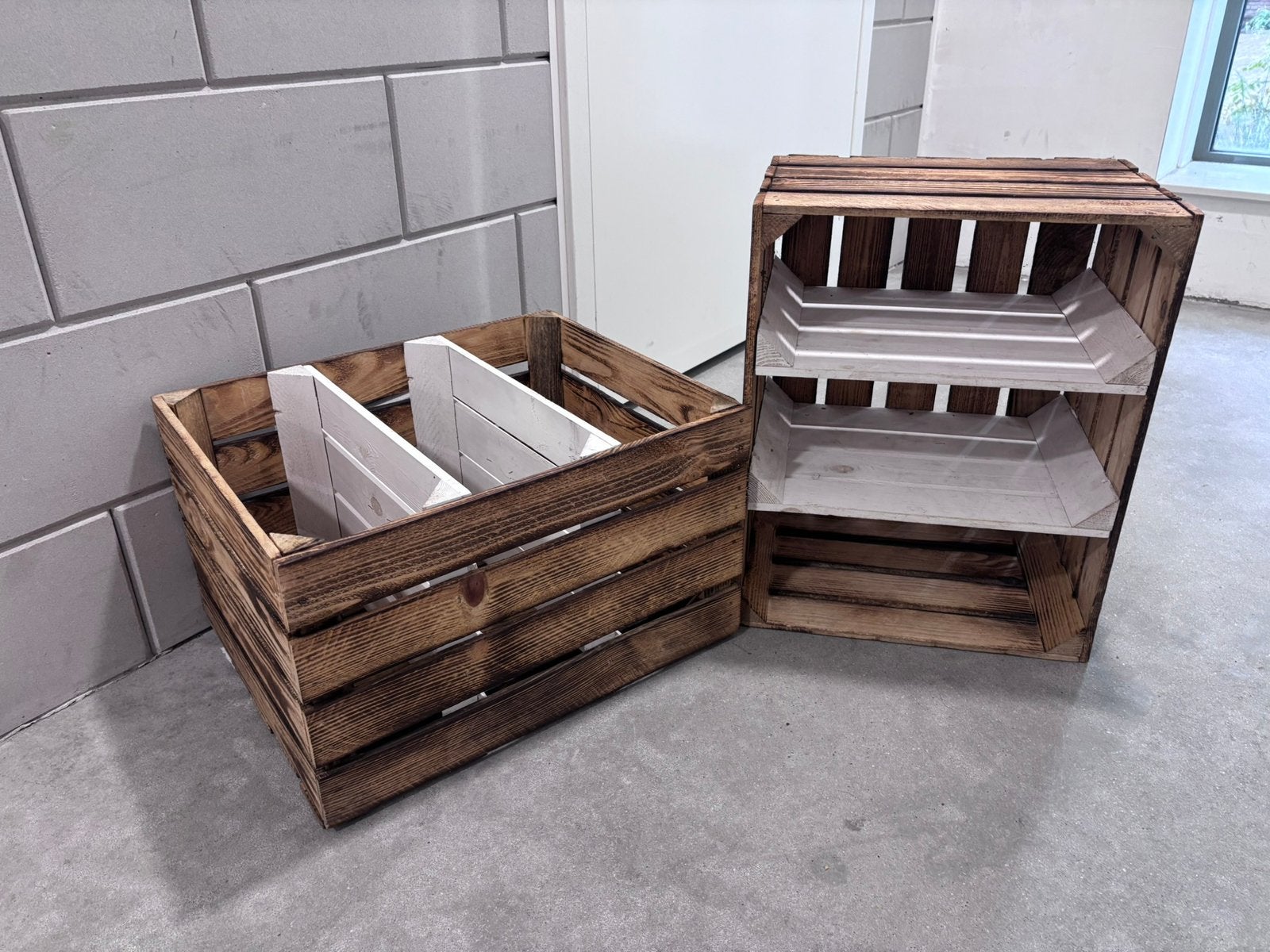 Fruitkist 2 stuks, Ophalen, Zo goed als nieuw, 50 tot 100 cm, Minder dan 50 cm