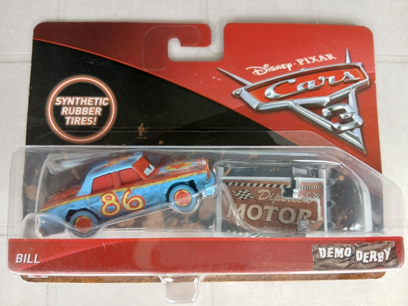 Disney cars 3 , Bill demo derby, Ophalen of Verzenden, Nieuw