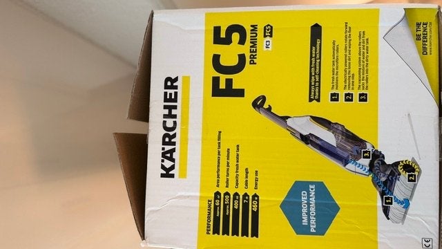 Kärcher FC 5 Premium Vloerreiniger - Zo goed als nieuw, Ophalen, Kärcher, Zo goed als nieuw, Vloerreiniger