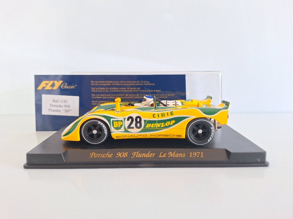 Fly C42 Porsche 908 Flunder BP 1971, Overige merken, Racebaan, Fly, Nieuw