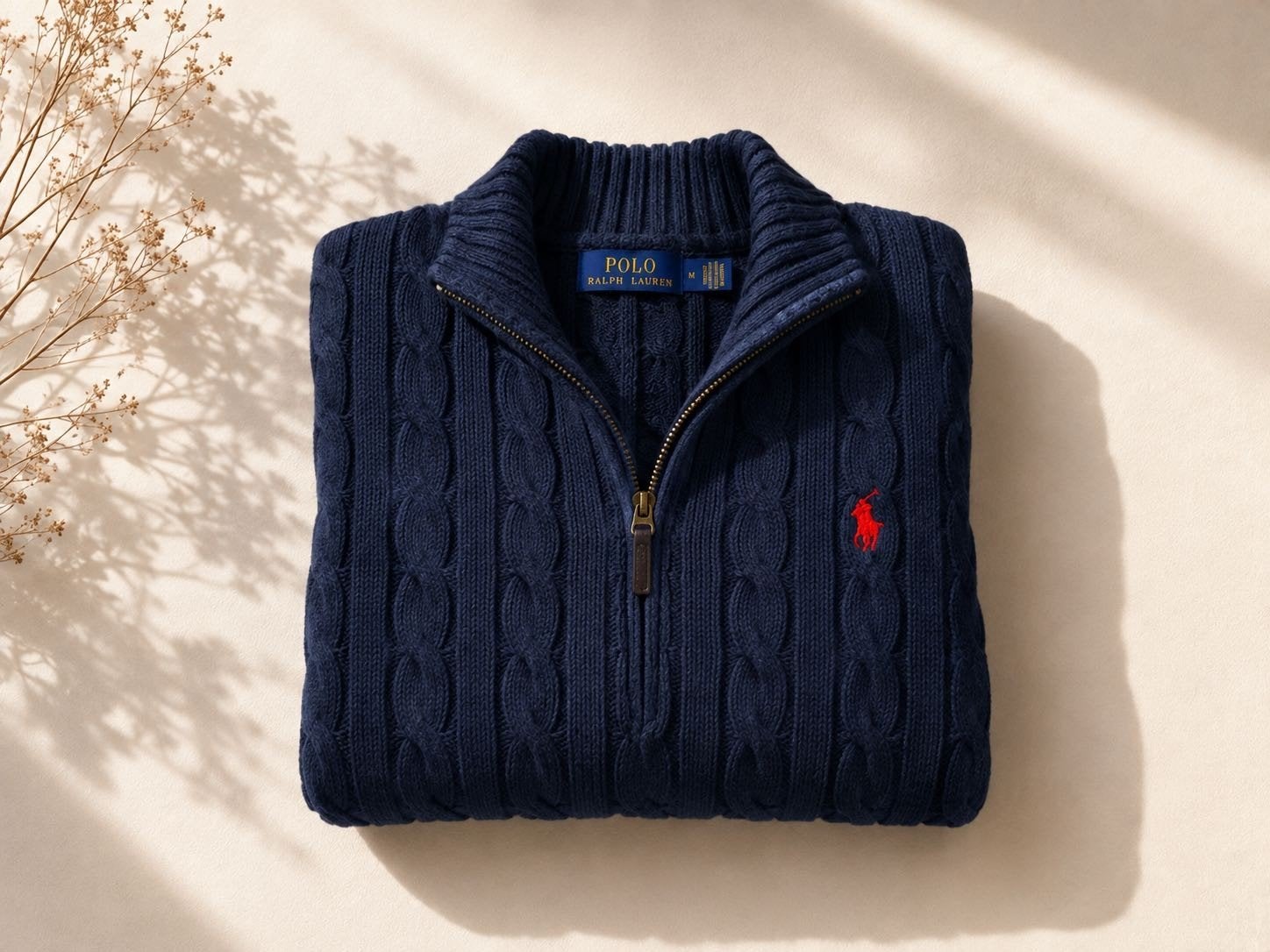 Ralph Lauren Coltrui Zip, Ralph Lauren, Ophalen of Verzenden, Zo goed als nieuw, Maat 48/50 (M)