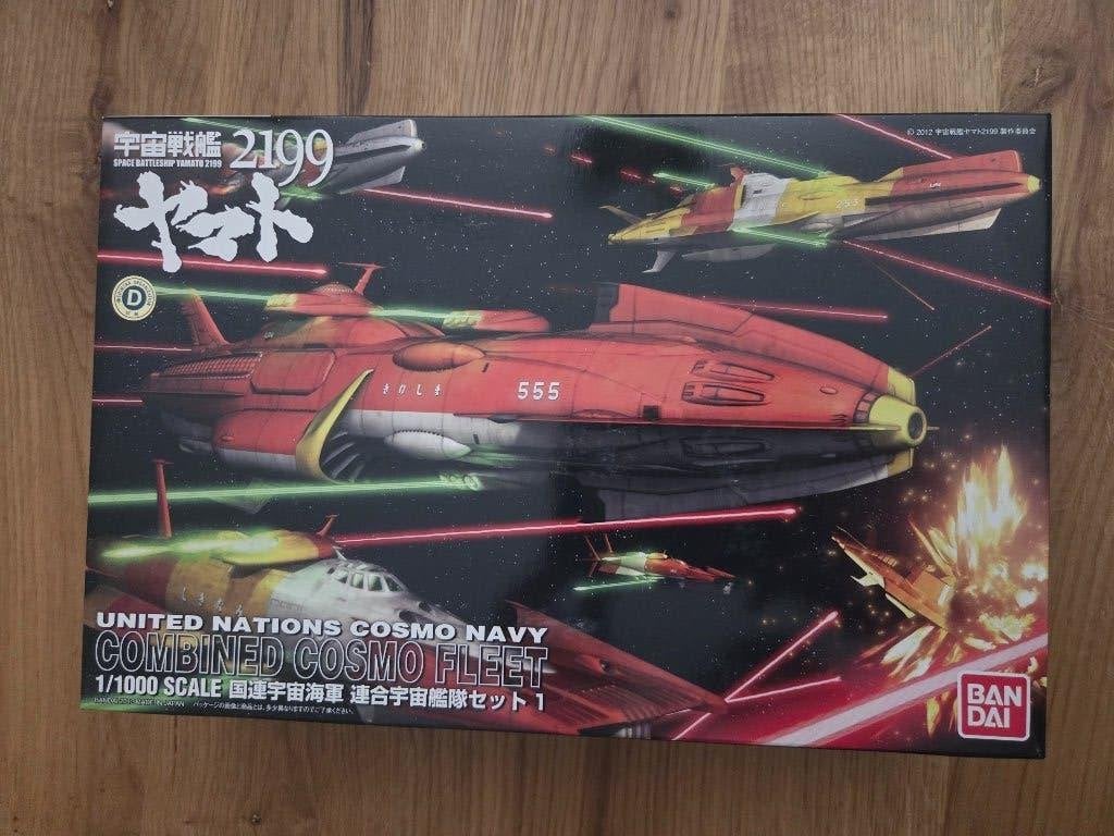 Yamato 2199 United Nations Cosmo Combined Fleet ver1 bandai, Ophalen of Verzenden, Nieuw, 1:50 of kleiner