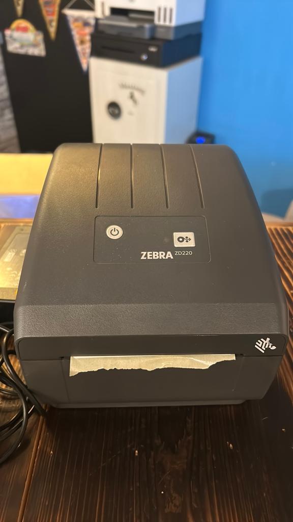 Zebra ZD220 printer etiket, Computers en Software, Ophalen of Verzenden, Zo goed als nieuw, Laserprinter, Printer