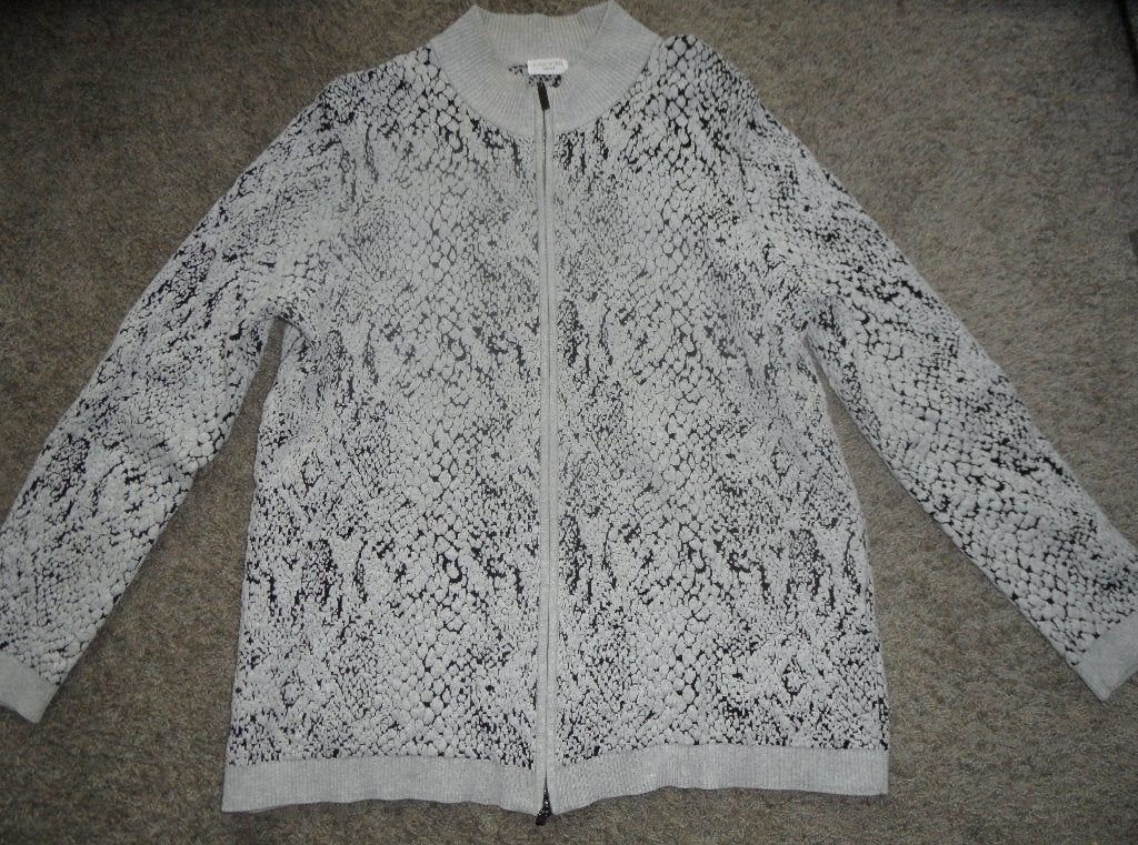 Heerlijk grijs gemêleerd damesvest van Gerry Weber, maat 44, Maat 42/44 (L), Ophalen of Verzenden, Zo goed als nieuw, Grijs