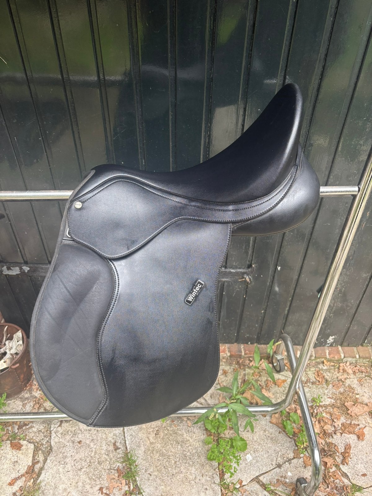 Wintec Zadel & Euroriding zadel, Ophalen, L (17.5 inch), Wijd, Aanpassysteem