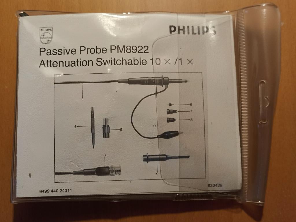 PM8922 Passive probe, Ophalen of Verzenden, Nieuw, Toebehoren