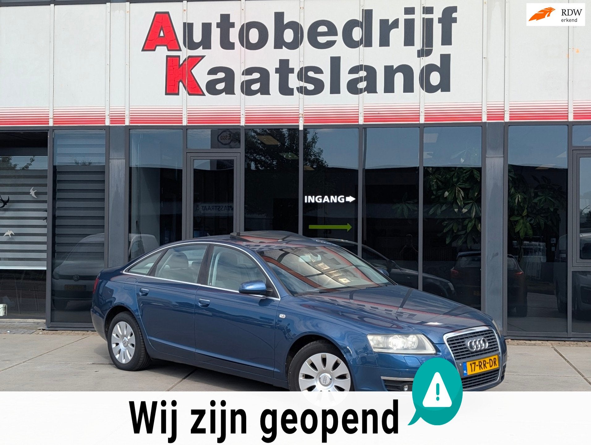 Audi A6 Limousine 2.4 Pro Line Business - Clima - Cruise - N, Auto's, Audi, Voorwielaandrijving, Stof, Gebruikt, Beige
