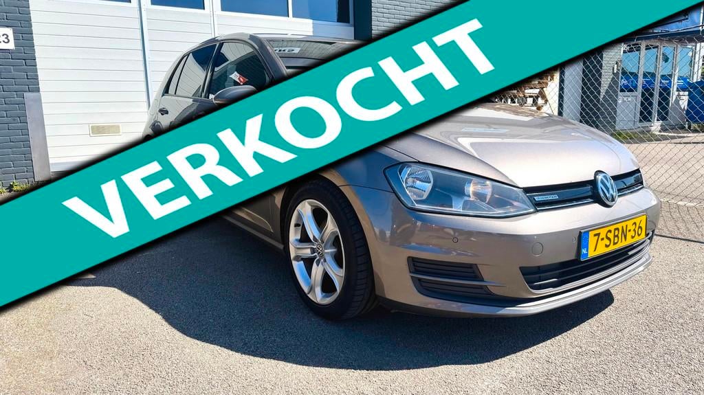 Volkswagen Golf 1.6 TDI Comfortline BlueMotion | Airco | Nav, Voorwielaandrijving, Euro 5, Stof, Gebruikt