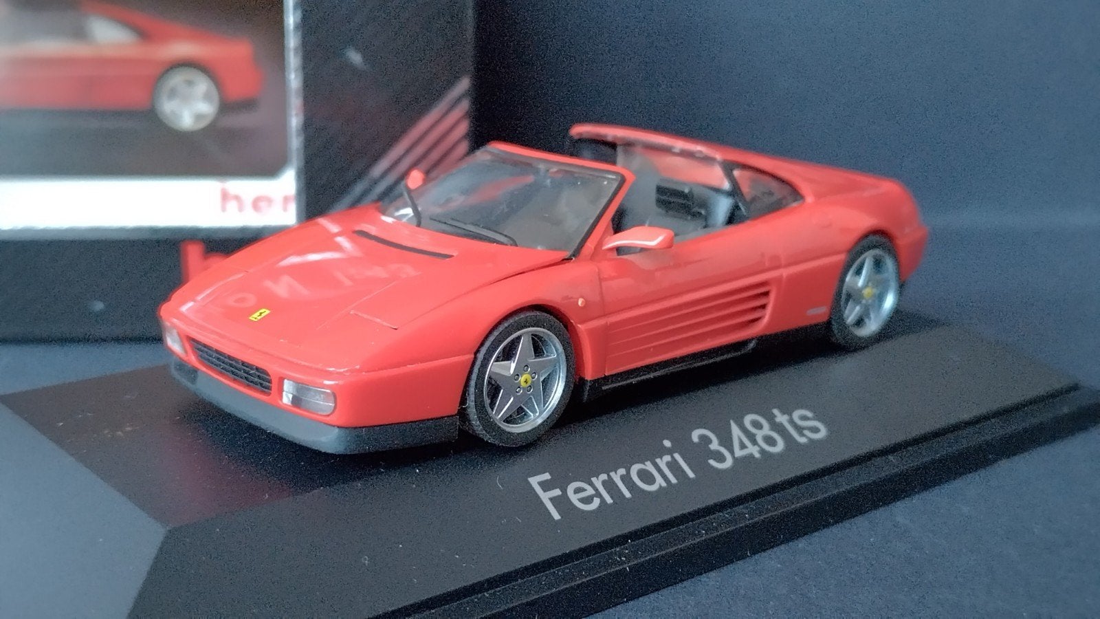Ferrari 348 TS 1:43 Herpa Pol, Overige merken, Auto, Verzenden, .