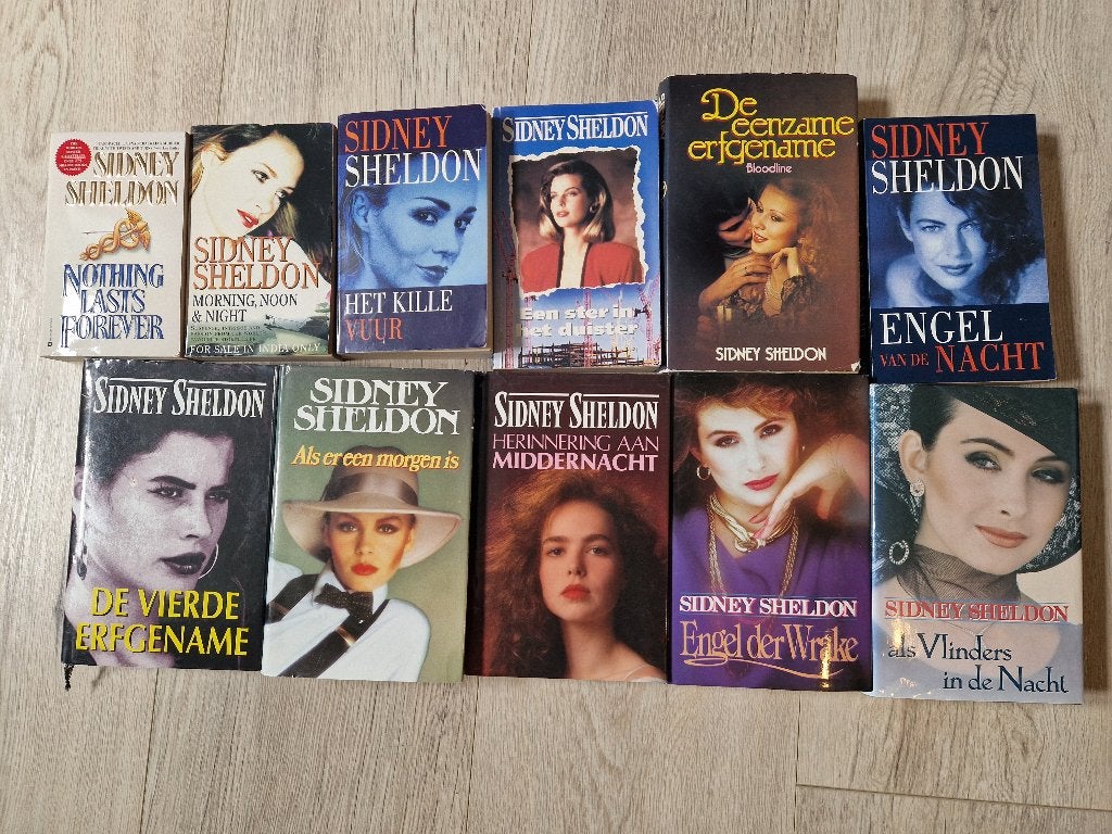 Sidney Sheldon boeken (11 stuks), Ophalen of Verzenden, Gelezen, Sidney Sheldon, Nederland