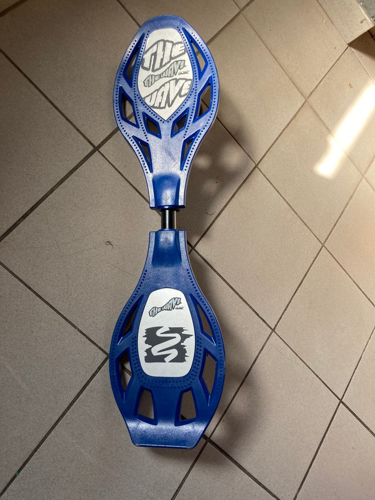 Waveboard blauw, Ophalen of Verzenden, Zo goed als nieuw, Waveboard