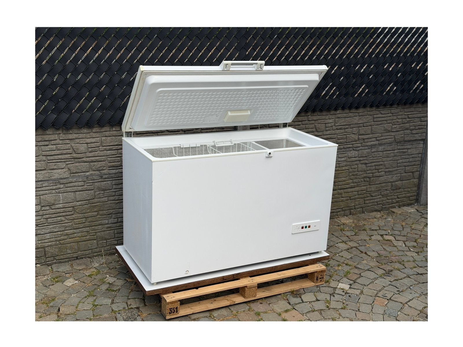 Siemens vriezerkast, Ophalen, Gebruikt