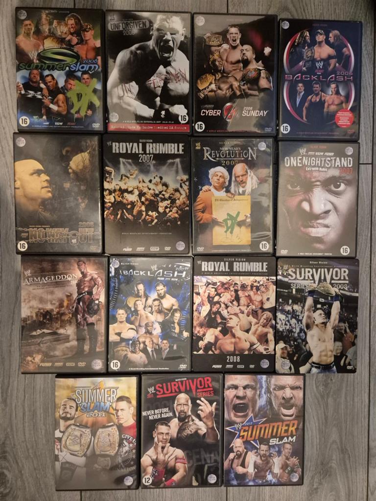 WWE Wrestlemania Legend Compilation  (wrestling, wwf, wcw), Ophalen of Verzenden