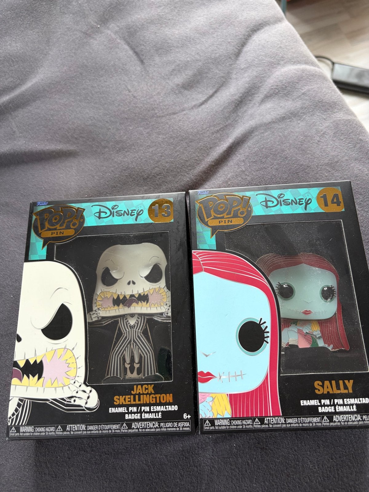Funko Pop! Disney Pins: Jack Skellington & Sally, Ophalen of Verzenden, Nieuw