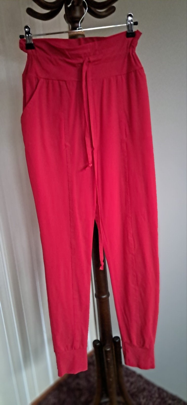 Studio Anneloes Travelstof Broek Maat M Rood, Kleding | Dames, Maat 38/40 (M), Studio Anneloes, Onbekend, Ophalen of Verzenden