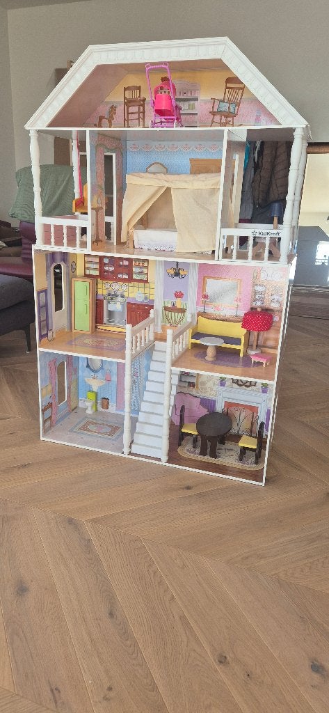 Poppenhuis, Kinderen en Baby's, Ophalen, Zo goed als nieuw, Poppenhuis