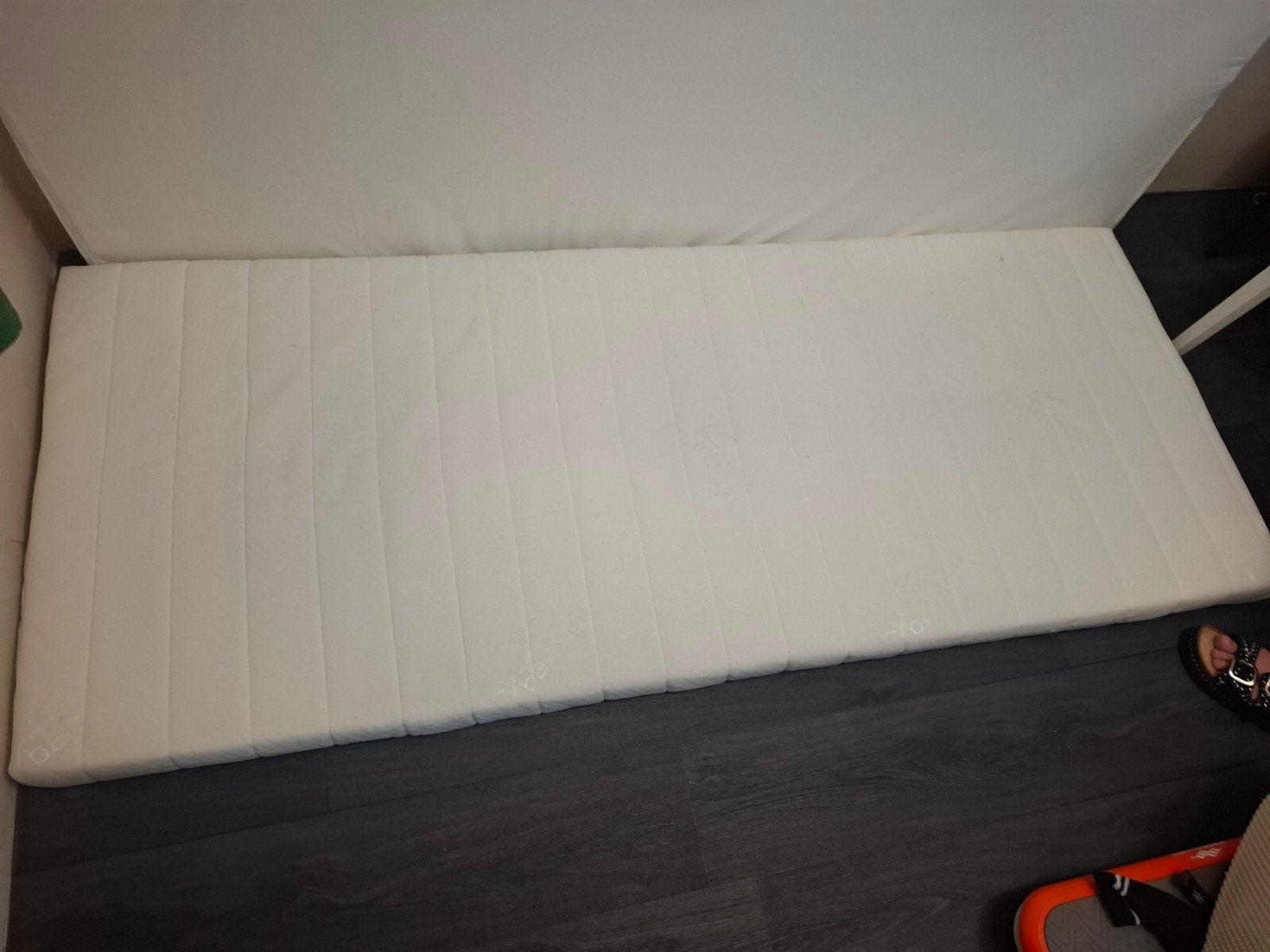 twee toppers zoals nieuw, 90 cm, Eenpersoons, Wit, Nieuw