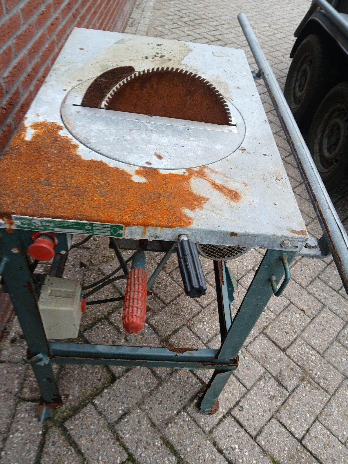 Oude Cirkelzaag - Opknapper, Gebruikt, Cirkelzaag, Onbekend, 70 mm of meer