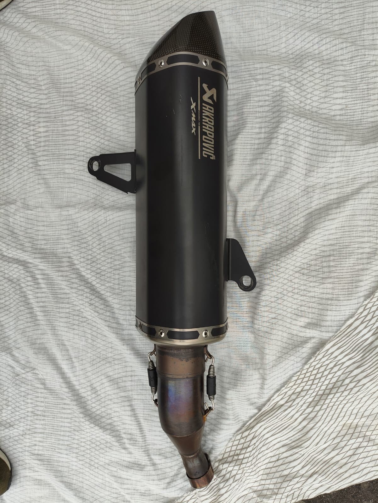 Akrapovic uitlaat XMAX 300, Ophalen of Verzenden, Gebruikt